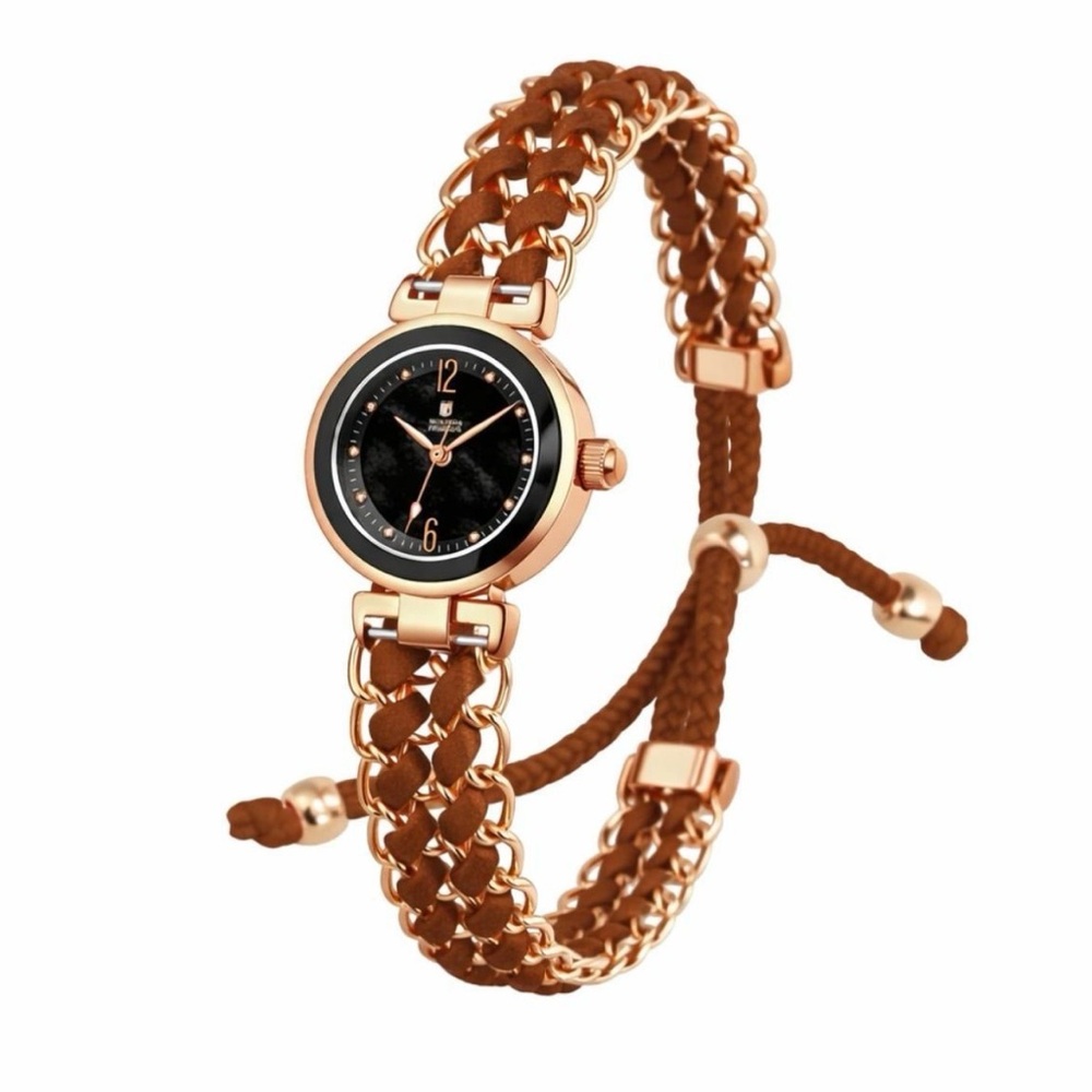 Montres Prestige Women's Watch - 25mm, Brown (MPW-0298)